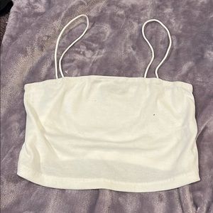 White crop tank